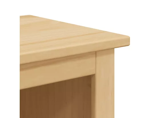 Armoire de salle de bain Corona 70x33x80 cm bois de pin massif