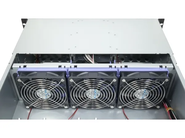 Inter-Tech IPC 3U-30765 - Rack-monterbar - udvidet ATX - ingen strømforsyning (ATX) - USB