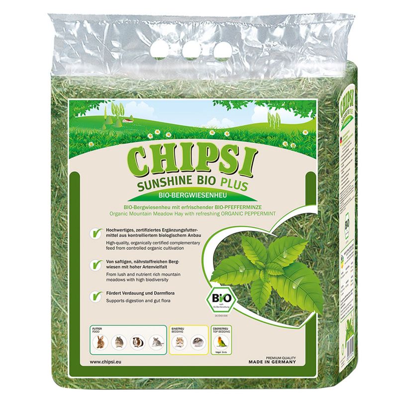 Foin de prairie Chipsi Sunshine Bio Plus  ✓ pas cher