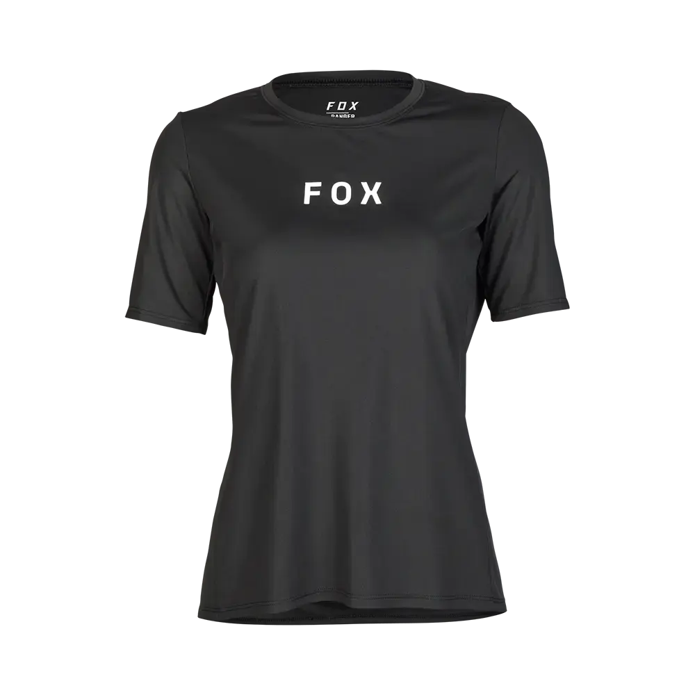 Fox Ranger MTB Fietsshirt Korte Mouwen Zwart Dames
