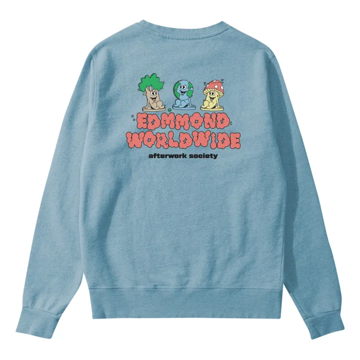 Edmmond Studios Sweat Afterwork Society | Bleu Clair