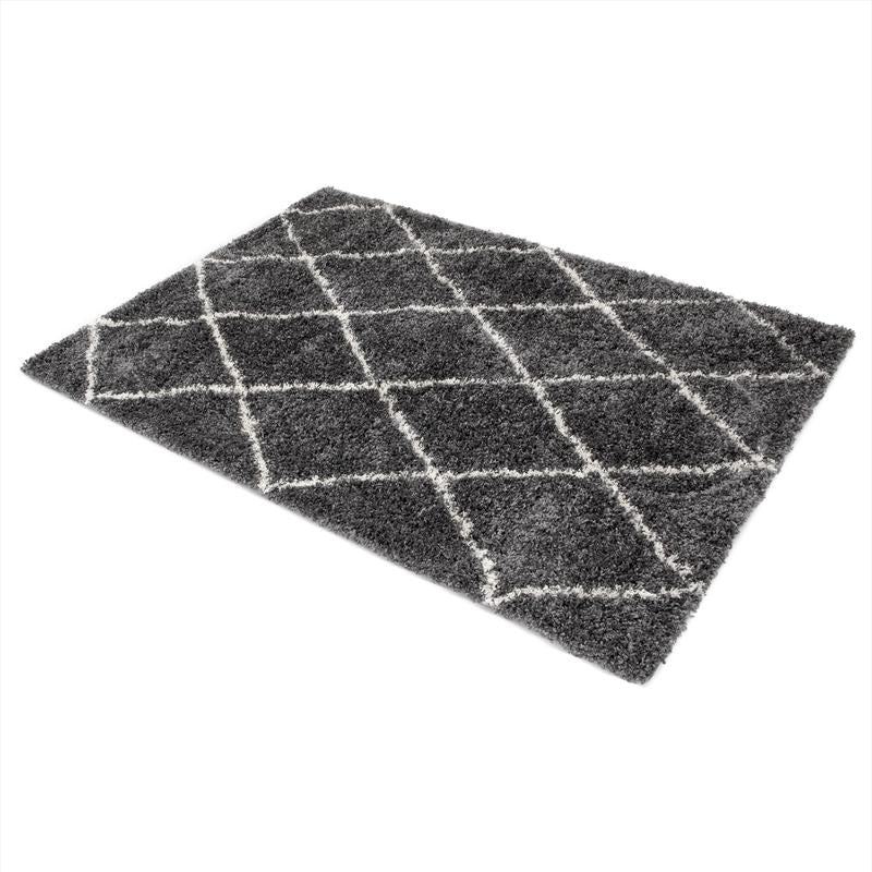 Vloerkleed Rugestiq Berber zwart 160x230 cm