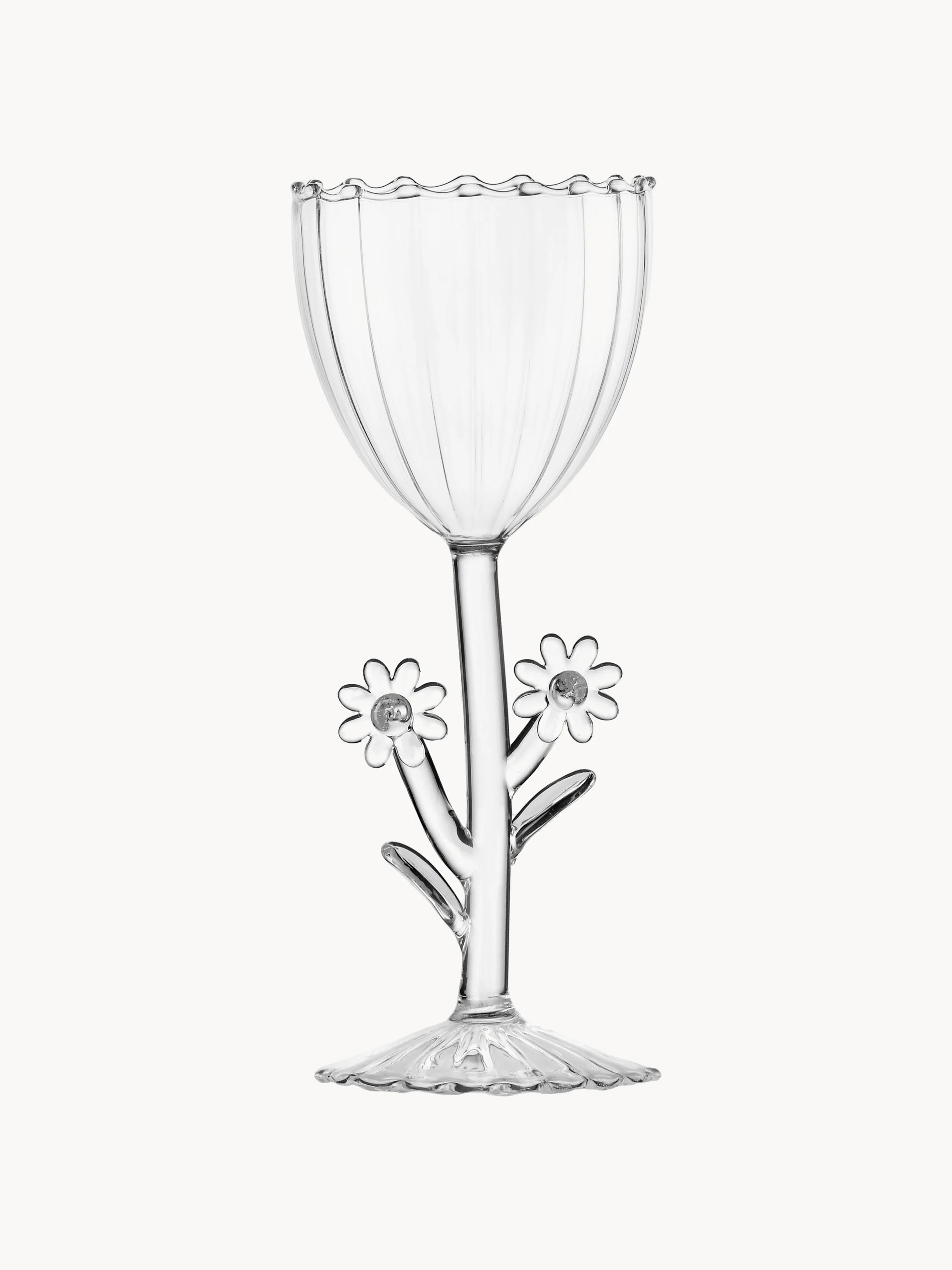 Handgemaakt wijnglas Botanica van borosilicaatglas