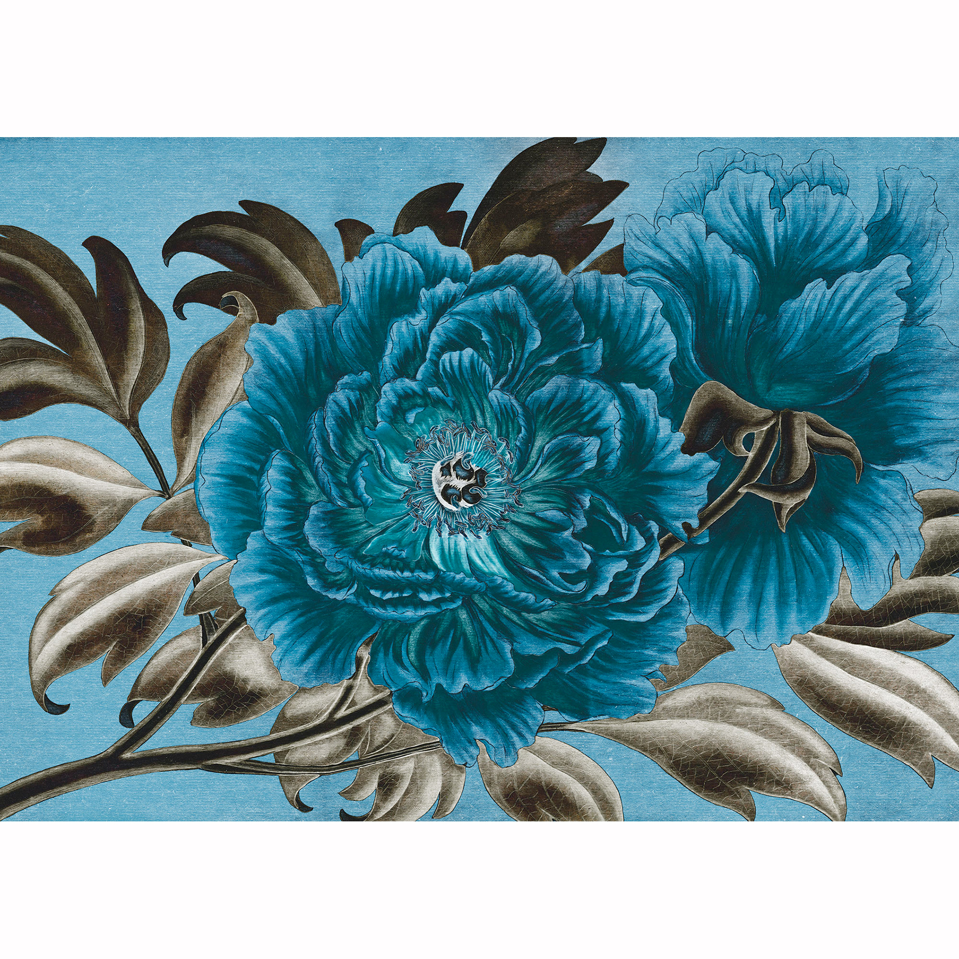 Vlies-Fototapete ROYAL PEONY- 350x250 cm