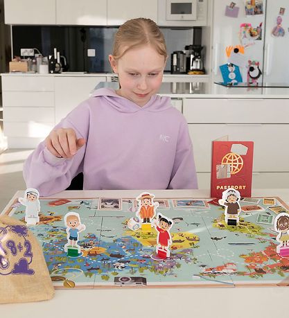 TACTIC Brettspiele - Lernen Sie die Welt kennen Kinder - Dänisch