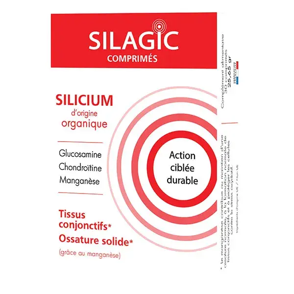 Suplemento alimentar Silagic Silicon-Gluco - 30 comprimidos
