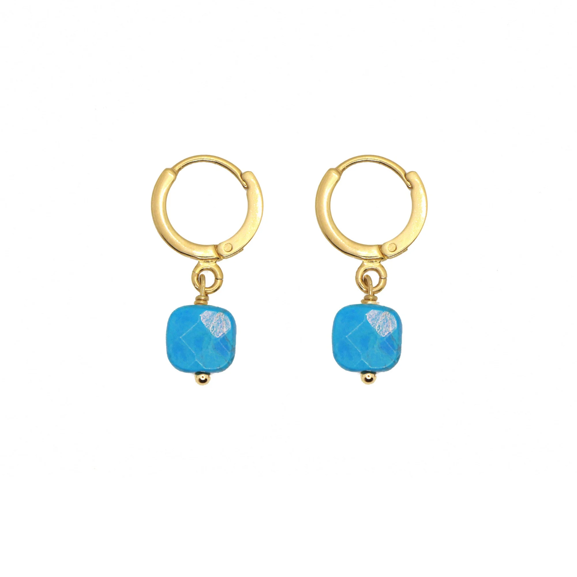 AVA - Boucles d'oreilles | Bleu