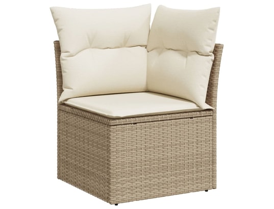LES TENDANCES - Salon extérieur Salon de jardin-beige-12 places-62x62x69-453596