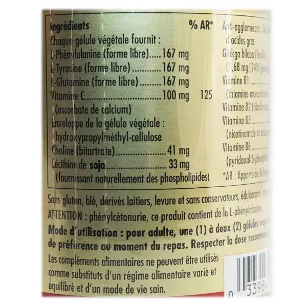Solgar Neuro Nutrientes - 60 cápsulas vegetais