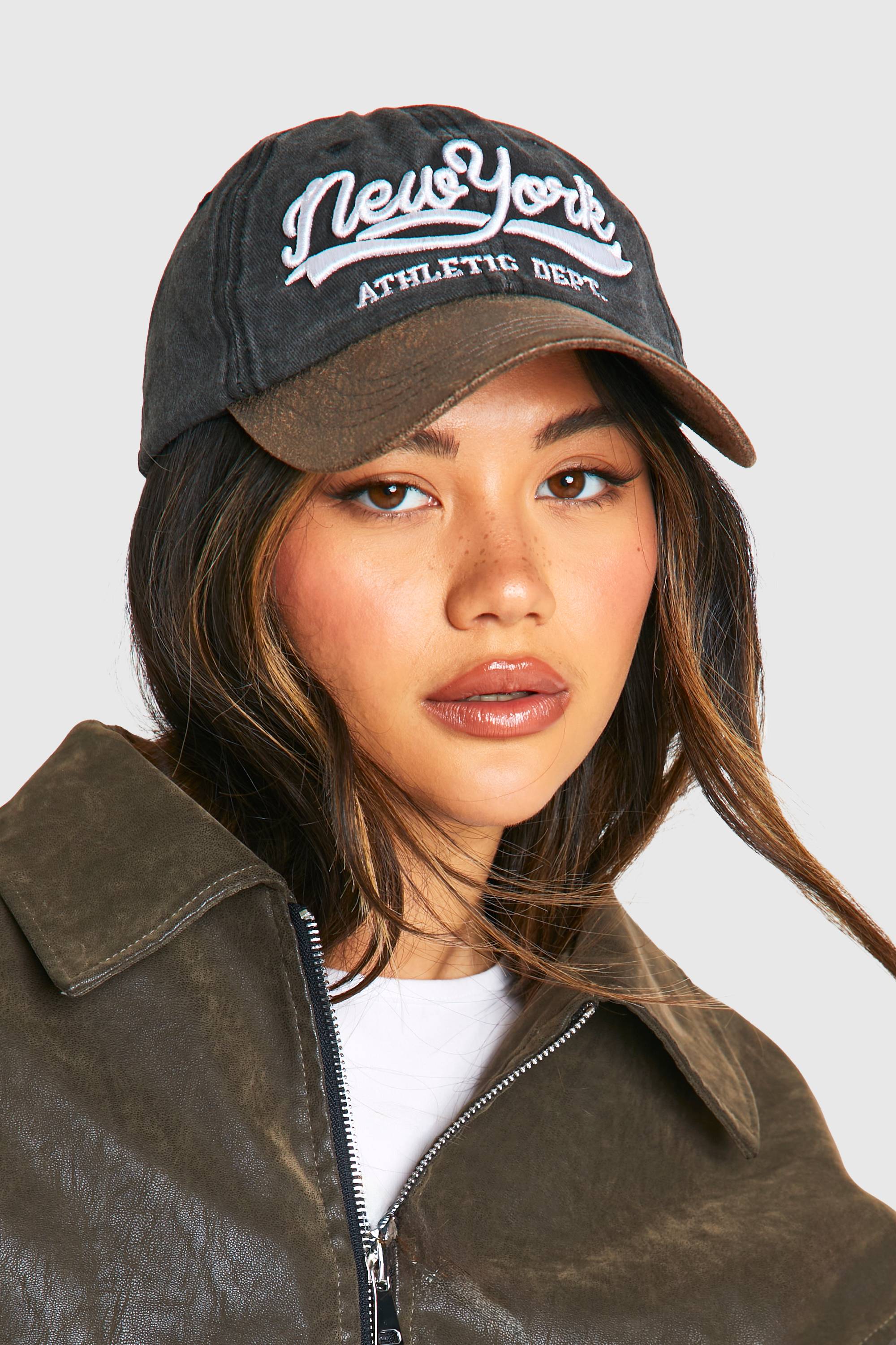 boohoo New York Casquette de Baseball Brodée