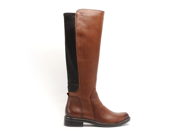 Caprice bottes plates femme 2551329 marron