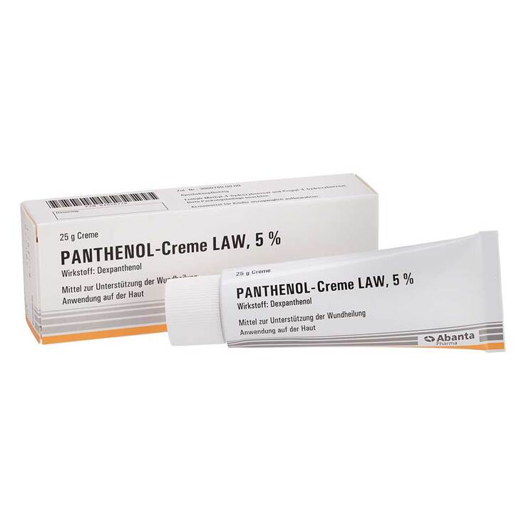 PANTHENOL-CREME LAW, 5 %, 25 g