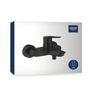 Grohe bad-/douchemengkraan Start mat zwart 15 cm