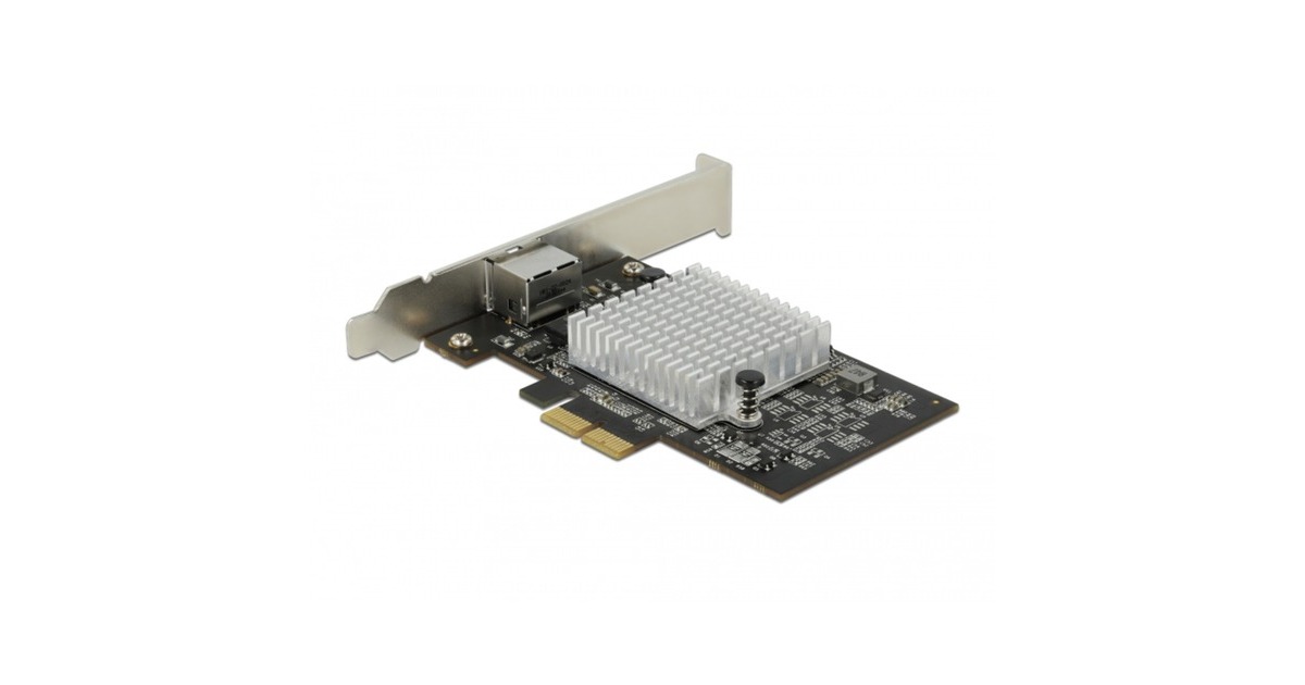 DeLOCKPCIe x2 Card 1x RJ45 10 Gigabit LAN AQC113CS netwerkadapter