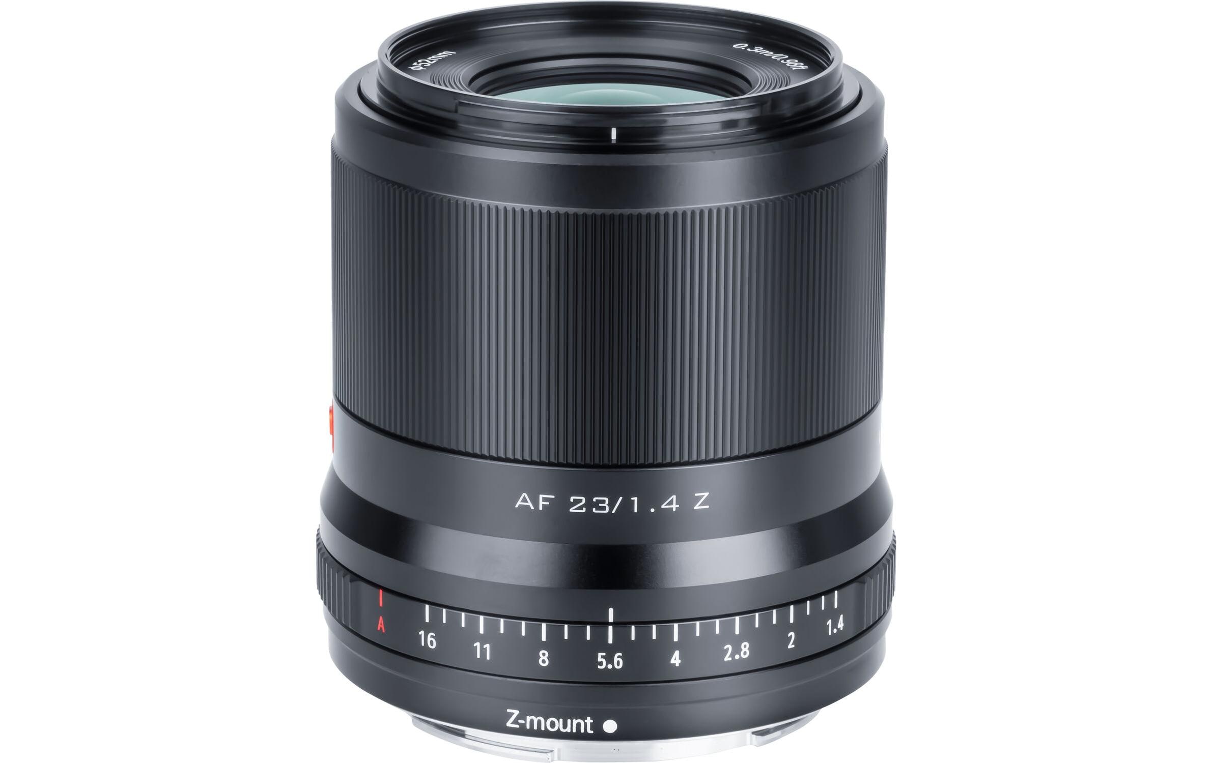 Festbrennweite AF 23mm F/1.4 – Nikon Z<br>Schmales Festbrennweitenobjektiv mit STM-Autofokusmotor