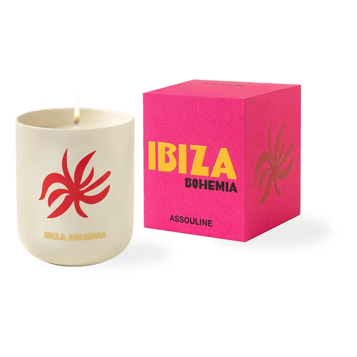 Assouline Bougie en céramique Ibiza Bohemia | Rose
