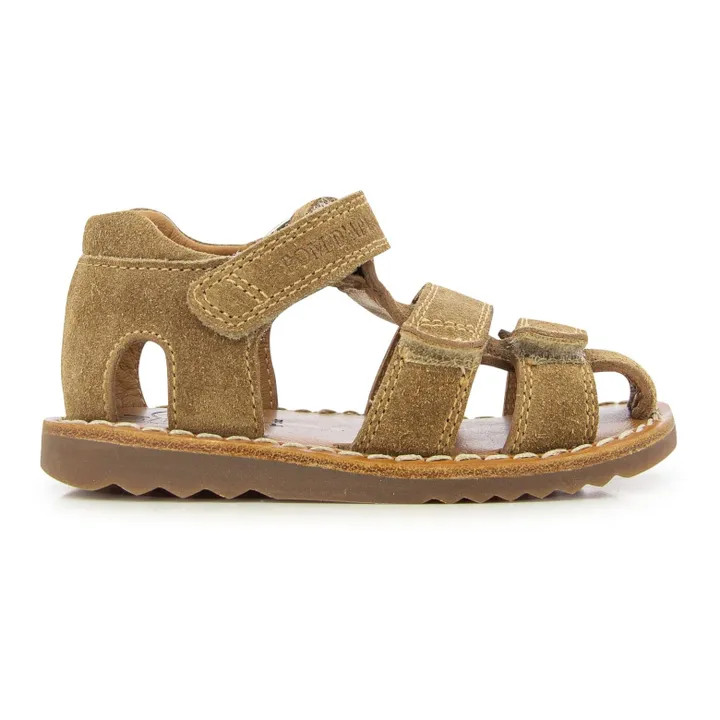 Pom d'Api Sandales Waff Uncle | Marron