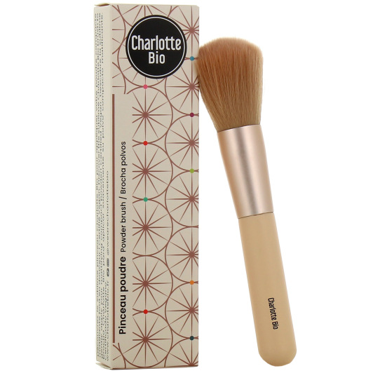 Charlotte Bio pinceau pour poudre matifiante ou bronzante