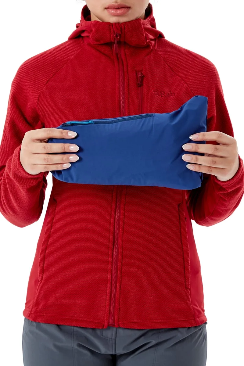 Rab Downpour Eco Jacket Wmns Nightfall Blue