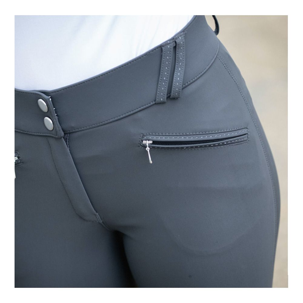 Pénélope ROCKY - Pantalon siliconé Femme gris fonce