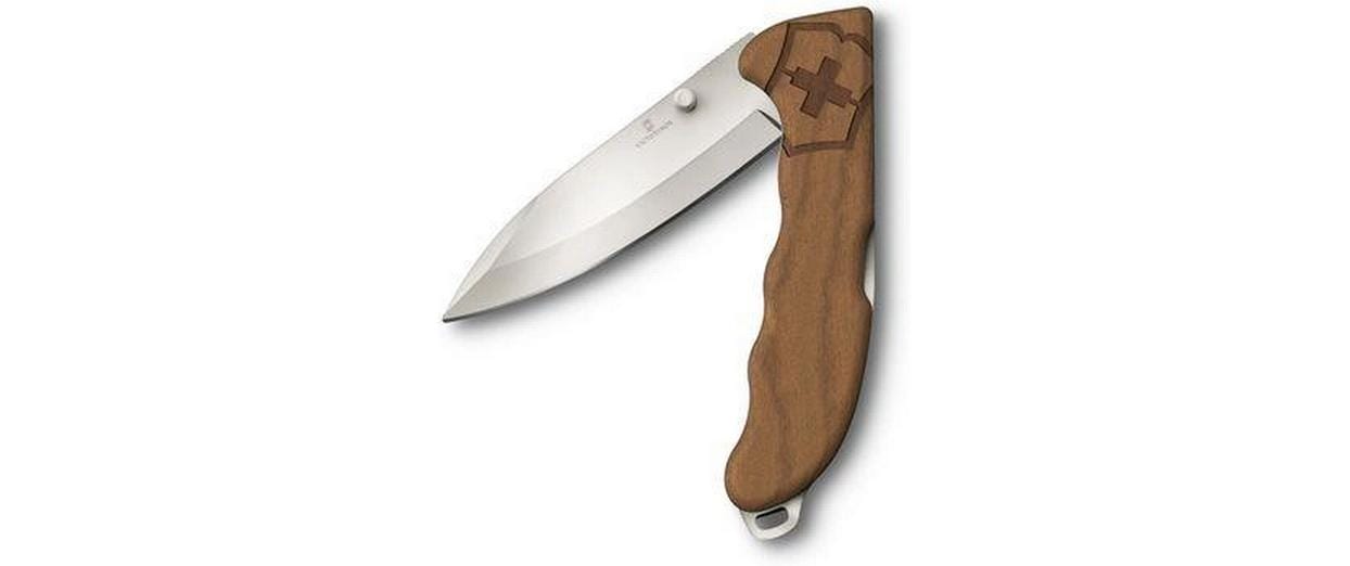 Taschenmesser Evoke Wood, 136 mm, Braun<br>Klappbares Messer mit Schalen aus Nussbaumholz