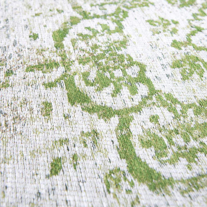 Vintage vloerkleed - Fading World Medaillon Groen
