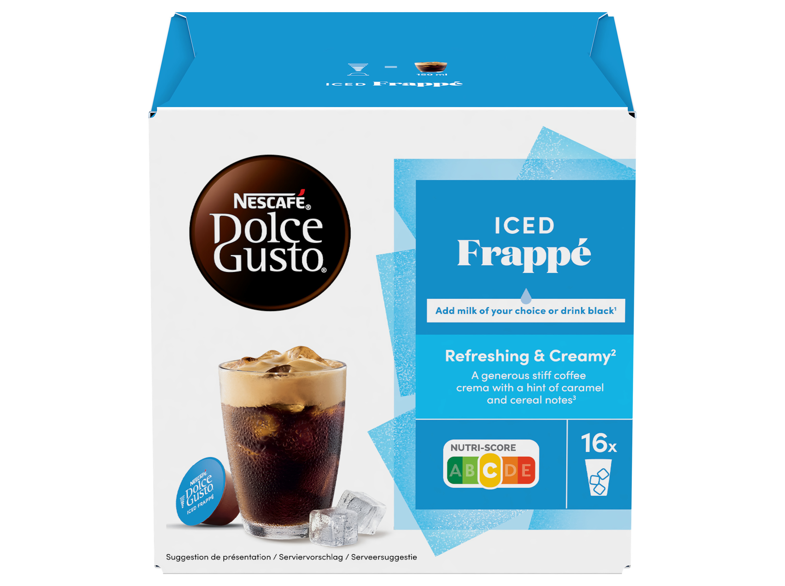 CAPSÃSLAS CAFÃ DOLCE GUSTO ICED FRAPPÃ 16 UN