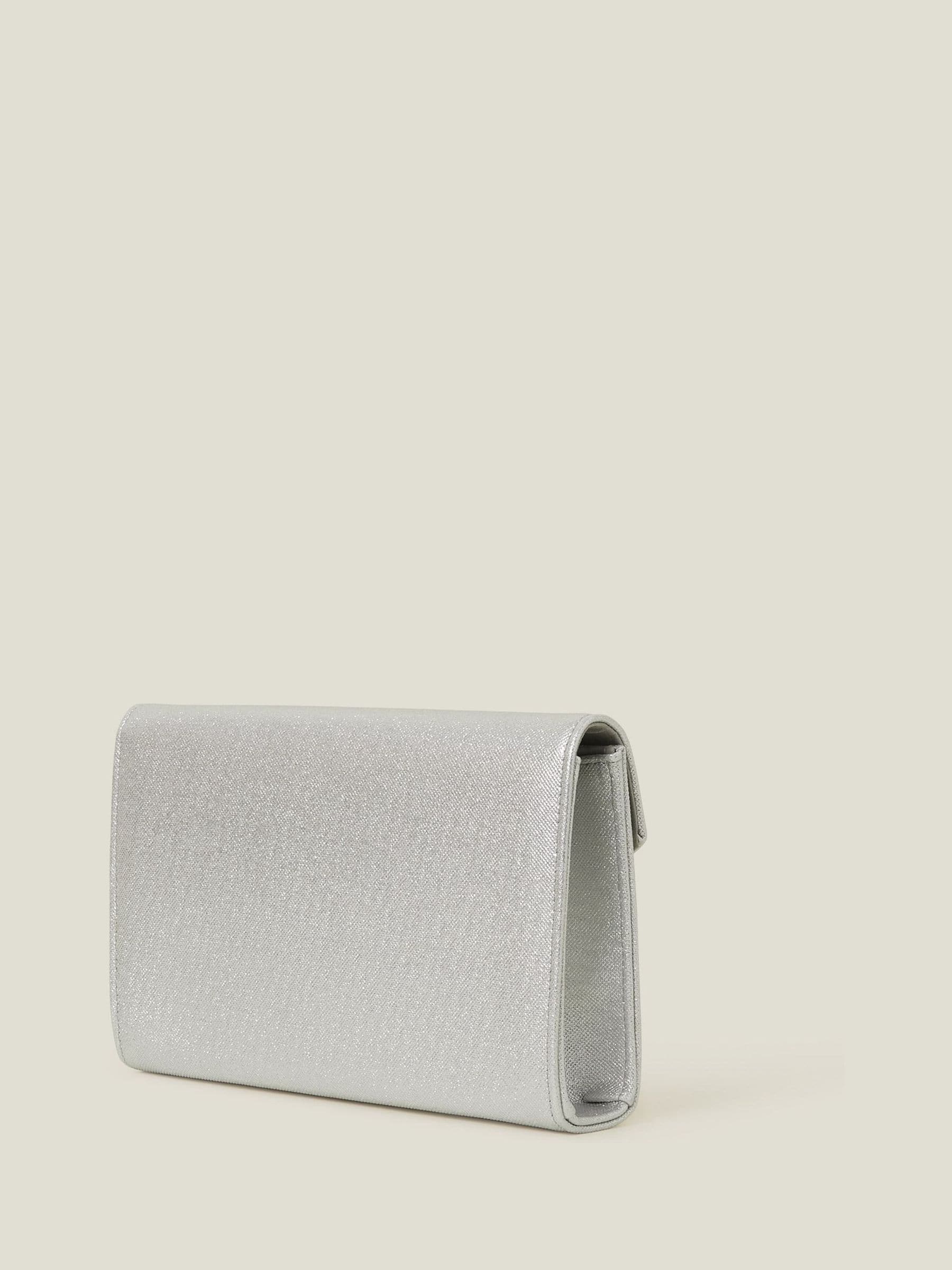 Accessorize metallic envelop handtasje