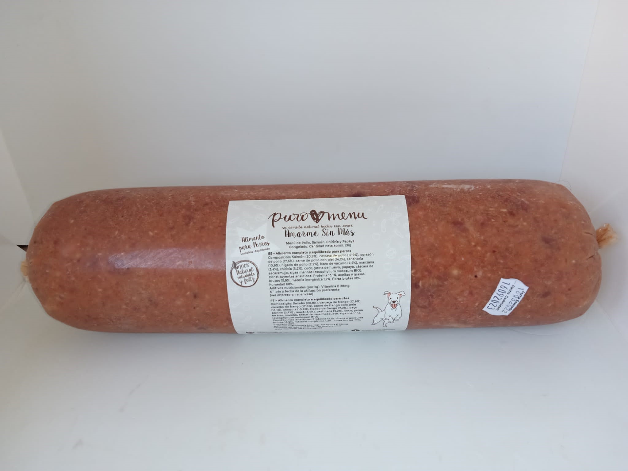 Kit Inicial da Dieta BARF para Cães de Pequeno Porte (3,2kg) | com 80% de Carne Bovina | Sem Grãos | Sem Batata | Sem Aditivos | 8 embalagens de 800g em medalhões de 50g