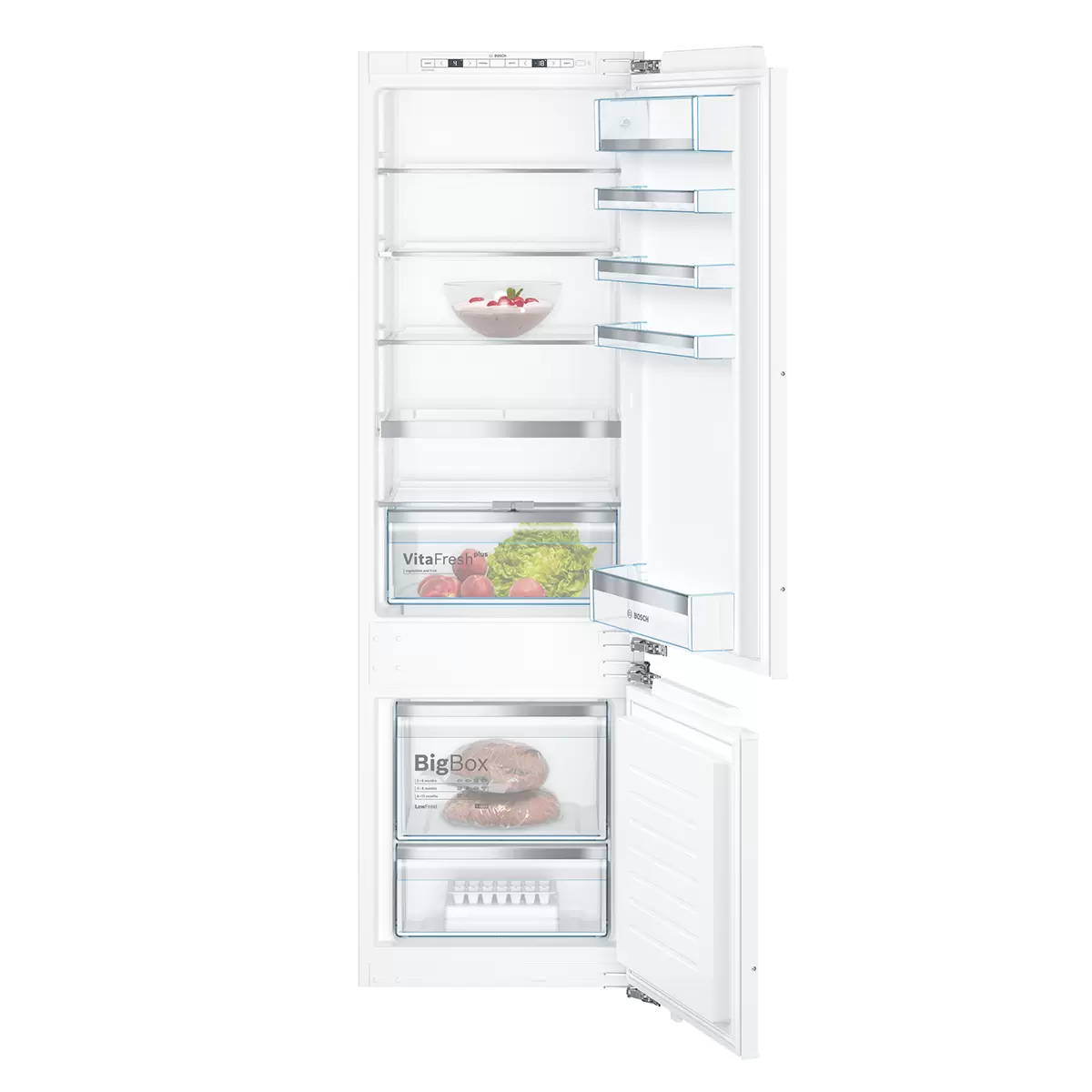 Bosch Kühl-Gefrierkombi KIS87ADE0H weiss