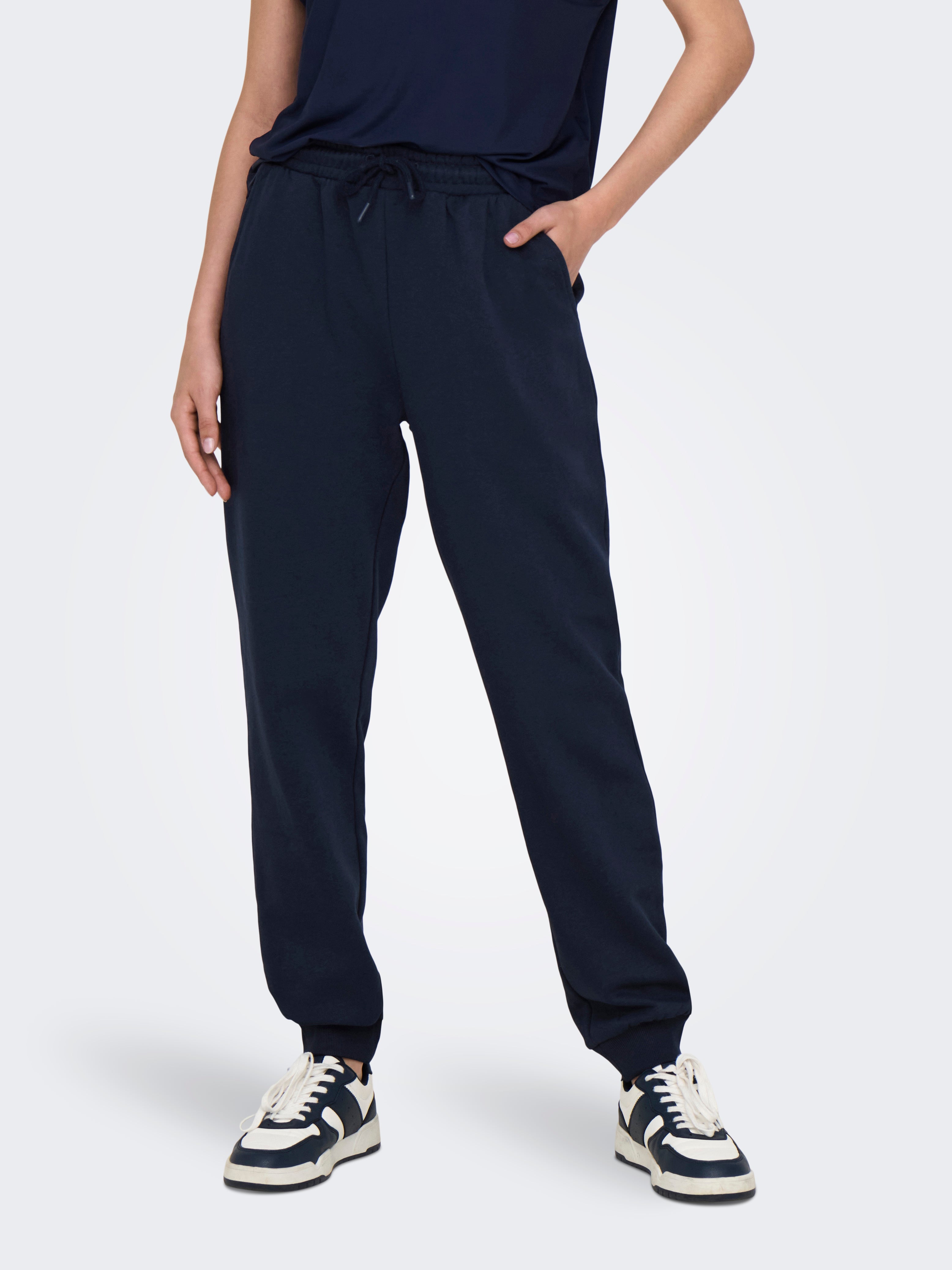 ONPLUX Hohe Taille Normal geschnitten Jogginghose Maritime Blue