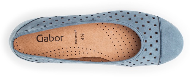 Gabor Ballerina  , Slipper, Businessschuh, Halbschuh mit Hovercraft Luftkammerlaufsohle