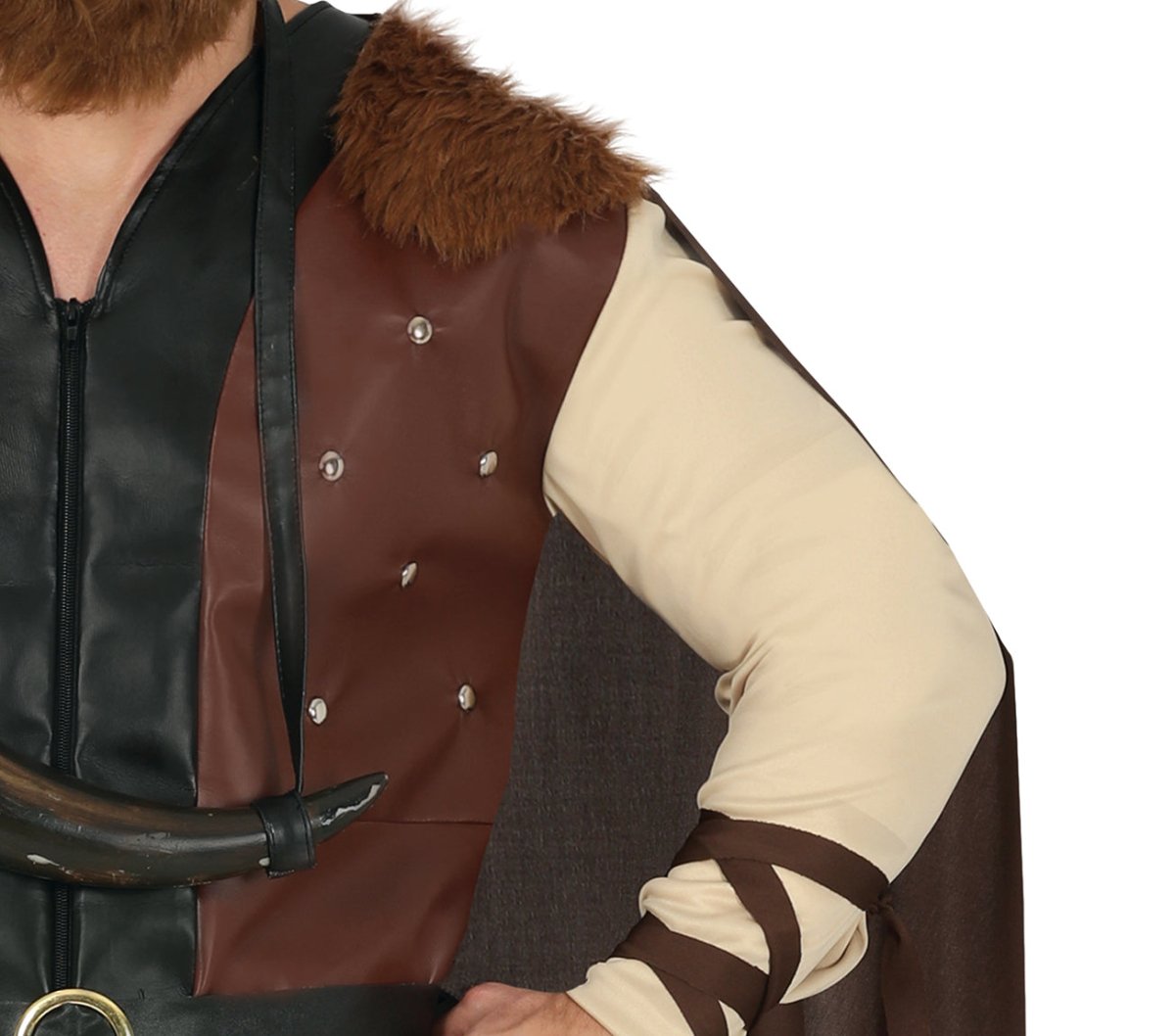 Viking Kostuum Bruin Heren
