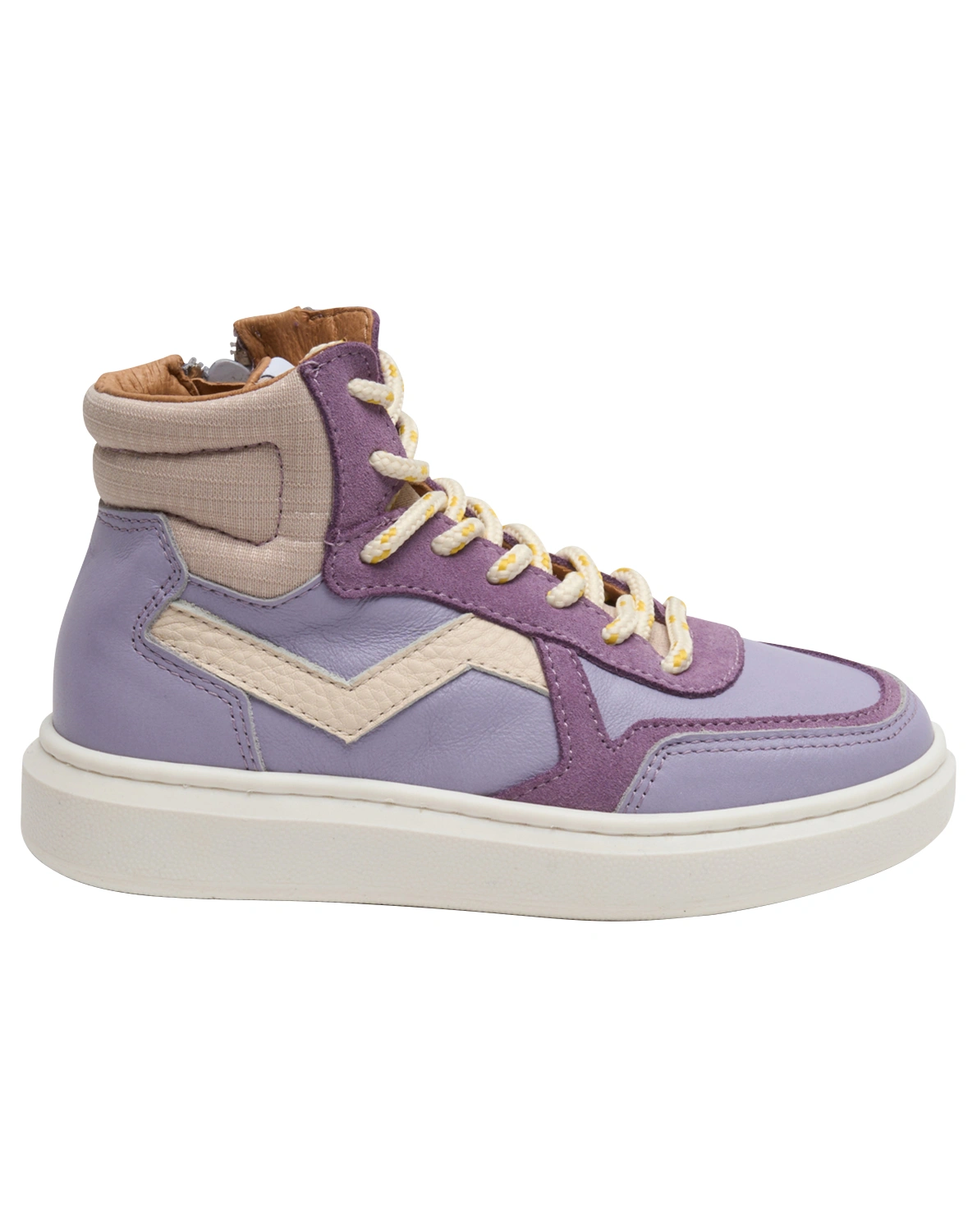Schnür-Sneaker MIO hoch in lavender