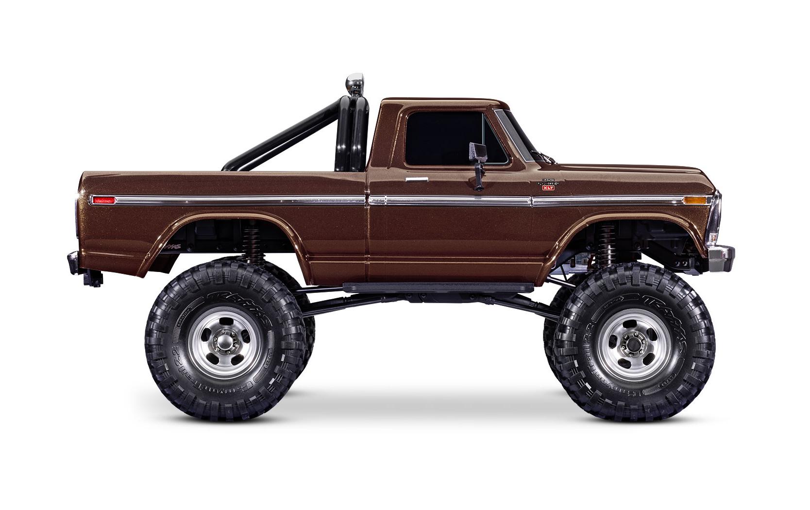 Scale Crawler TRX-4 Ford F-150 XLT HighTrail Braun ARTR 1:10<br>Rockcrawler mit 1979 Ford F-150 Pickup Karosserie