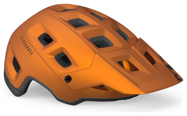 Casque All-Mountain MET Terranova Mips Orange Titanium Mat