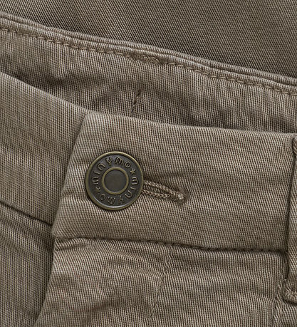 Minymo Hosen - Twill - Timberwolf