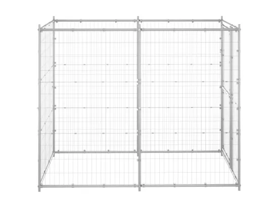 Chenil extérieur cage enclos 110 x 220 x 180 cm 02_0000469