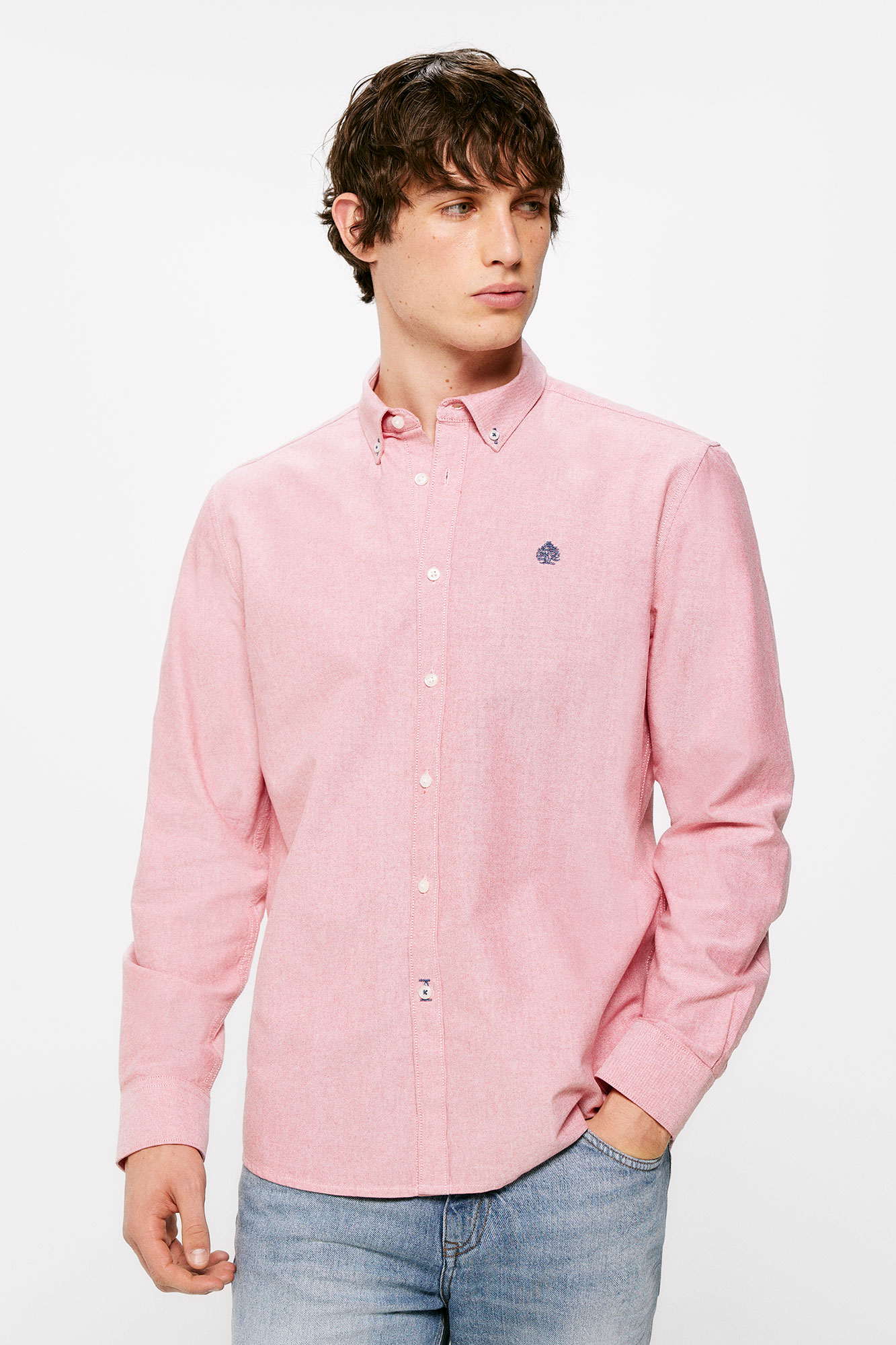 Camisa Oxford