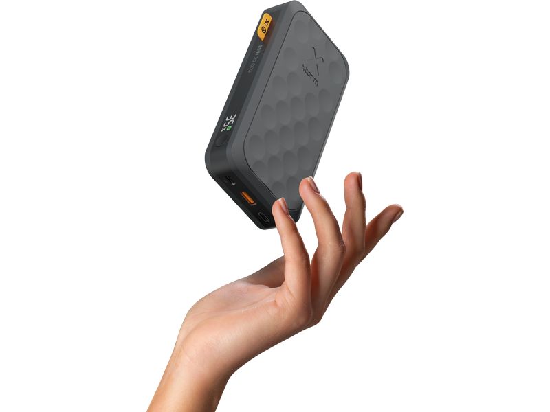 Xtorm Powerbank Fuel Series 5 FS5201 20000 mAh, Schwarz 2x USB-C, 1x USB-A Fuel Series Midnight Black