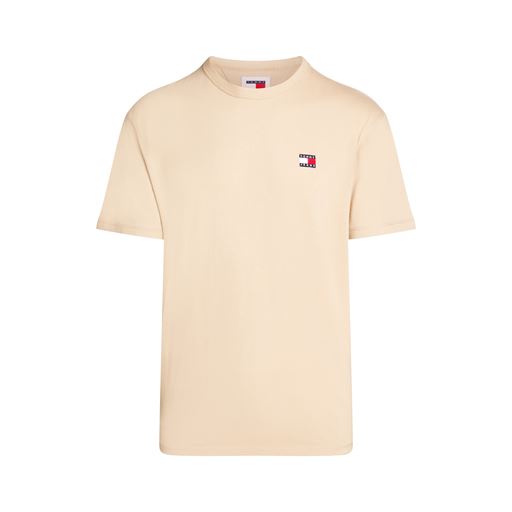 Tommy Jeans Badge Embroidery T-shirt, Gentle Gold, M