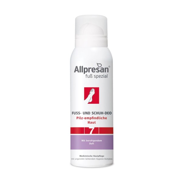 Allpresan Fuß Spezial Nr. 7 Fuß- und Schuh-Deo Pilz-empfindliche Haut 125ml
