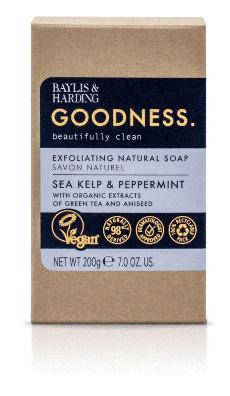 Baylis & Harding Goodness Zeep Zeekelp & Pepermunt 200gr