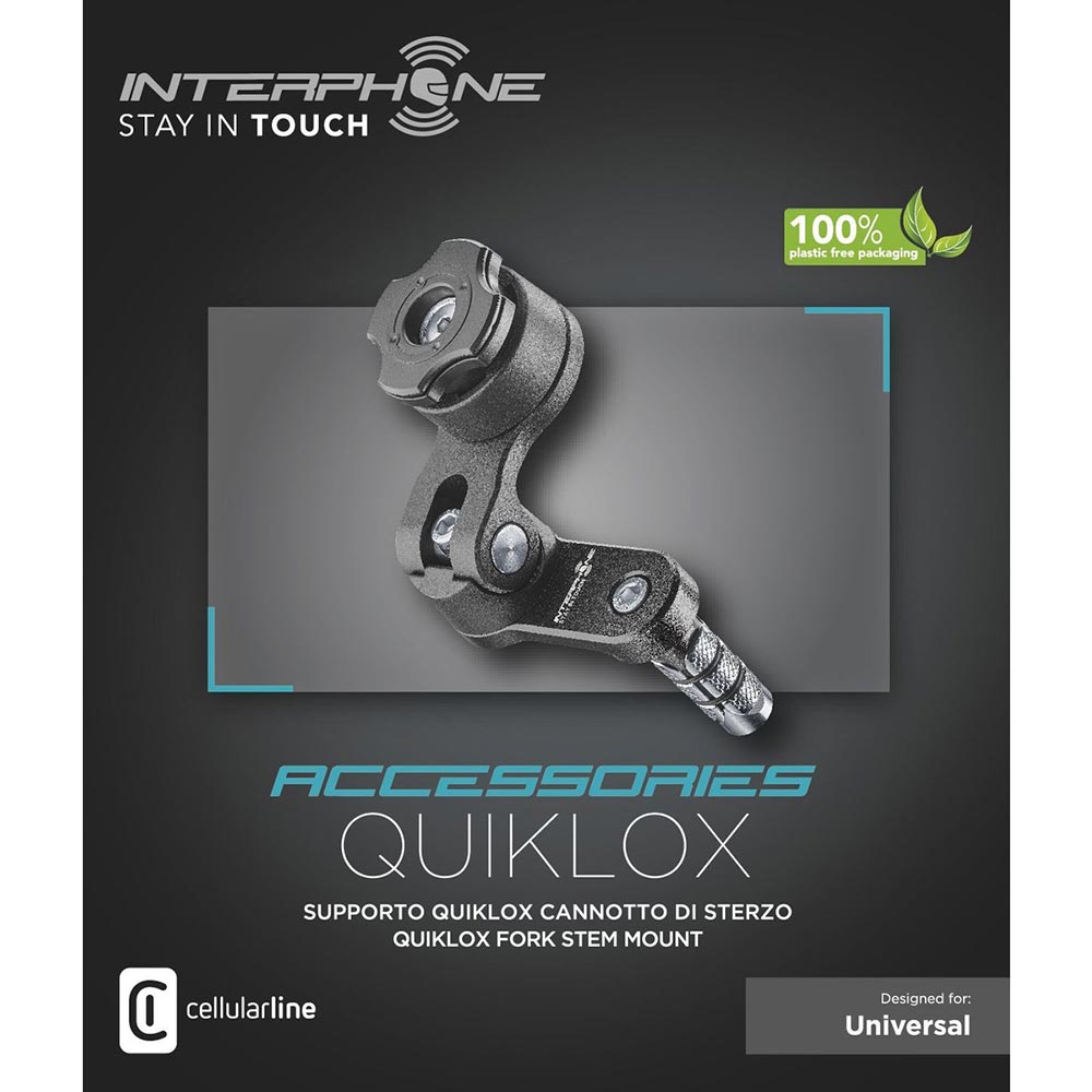 Interphone - Support Quiklox pour colonne de direction