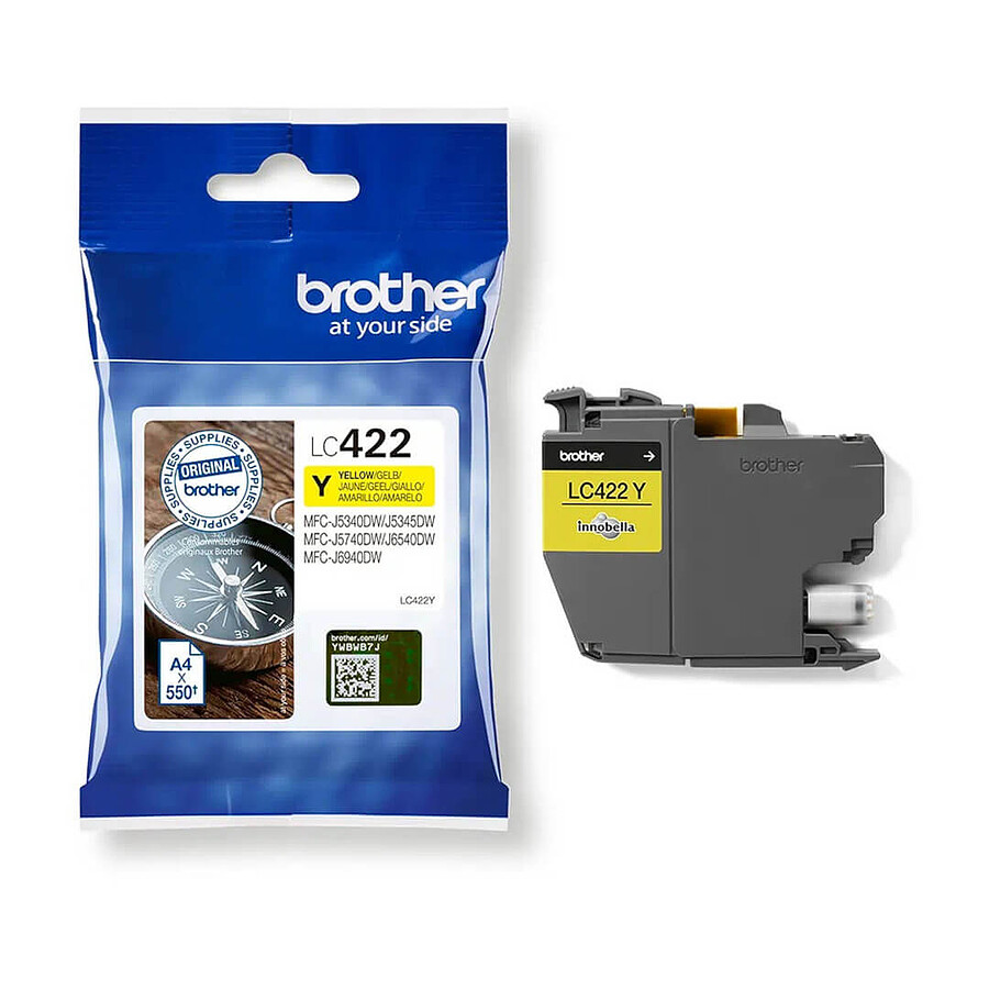 Brother LC422Y Jaune