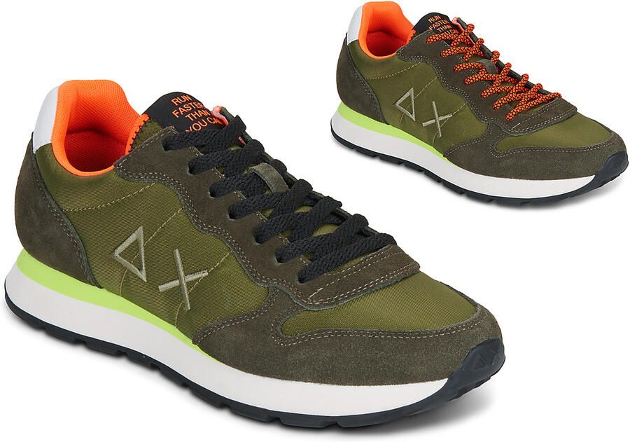 Sun68 Sneaker Tom Fluo Militare Heren Sneakers