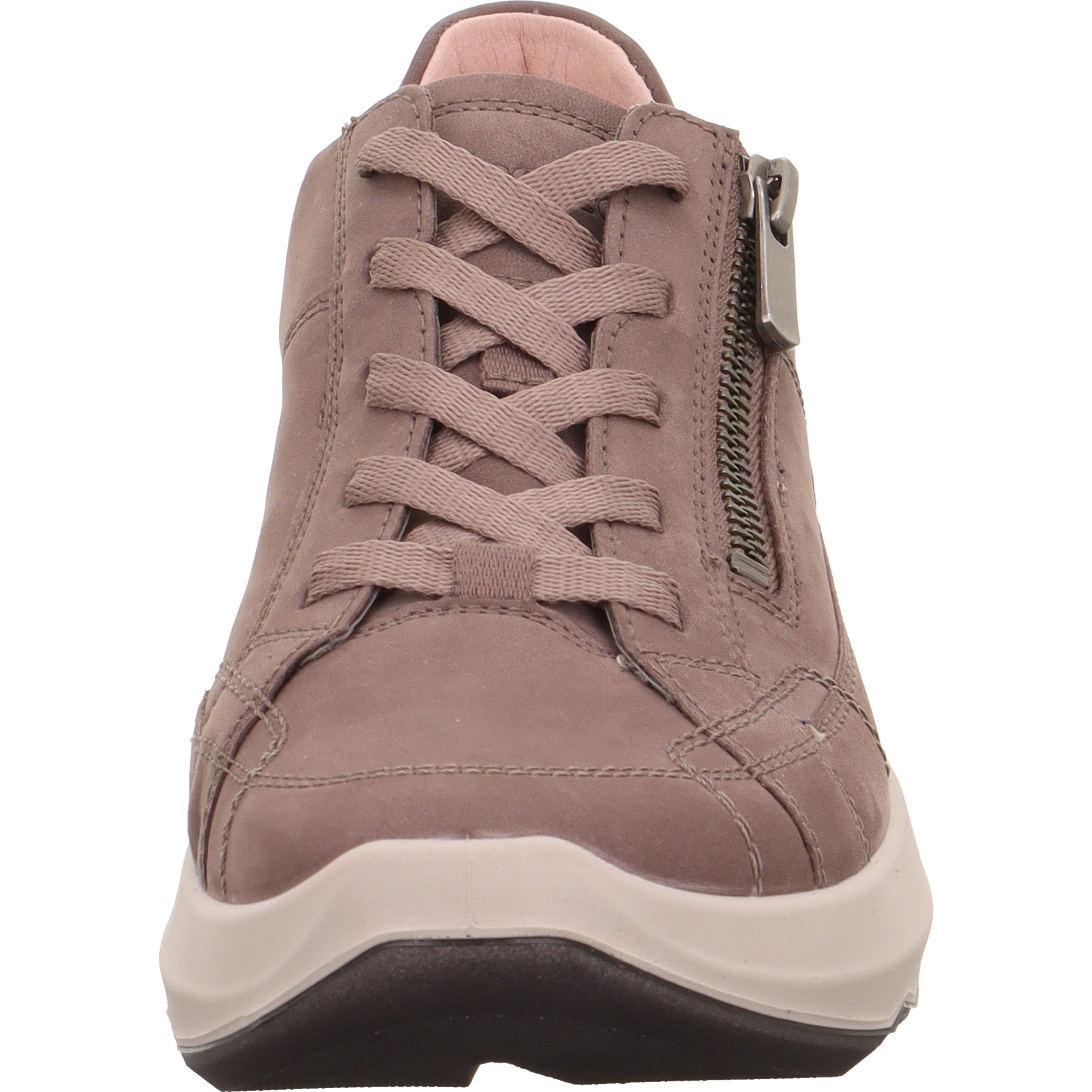 legero BLISS Damen  Sneaker low mit Schnürung - Farbe: Dark Clay - Größe: 6