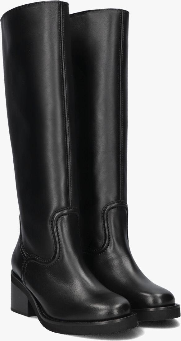 zwarte nubikk hoge laarzen cassy boot
