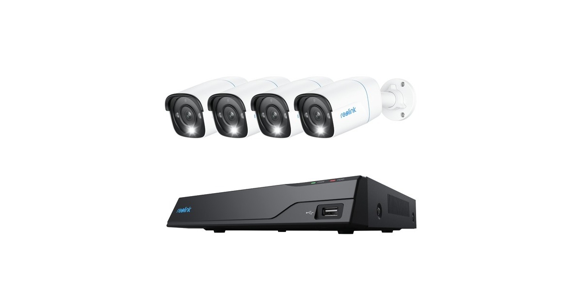Reolink4K Ultra HD beveiligingsset beveiligingscamera  (Wit)