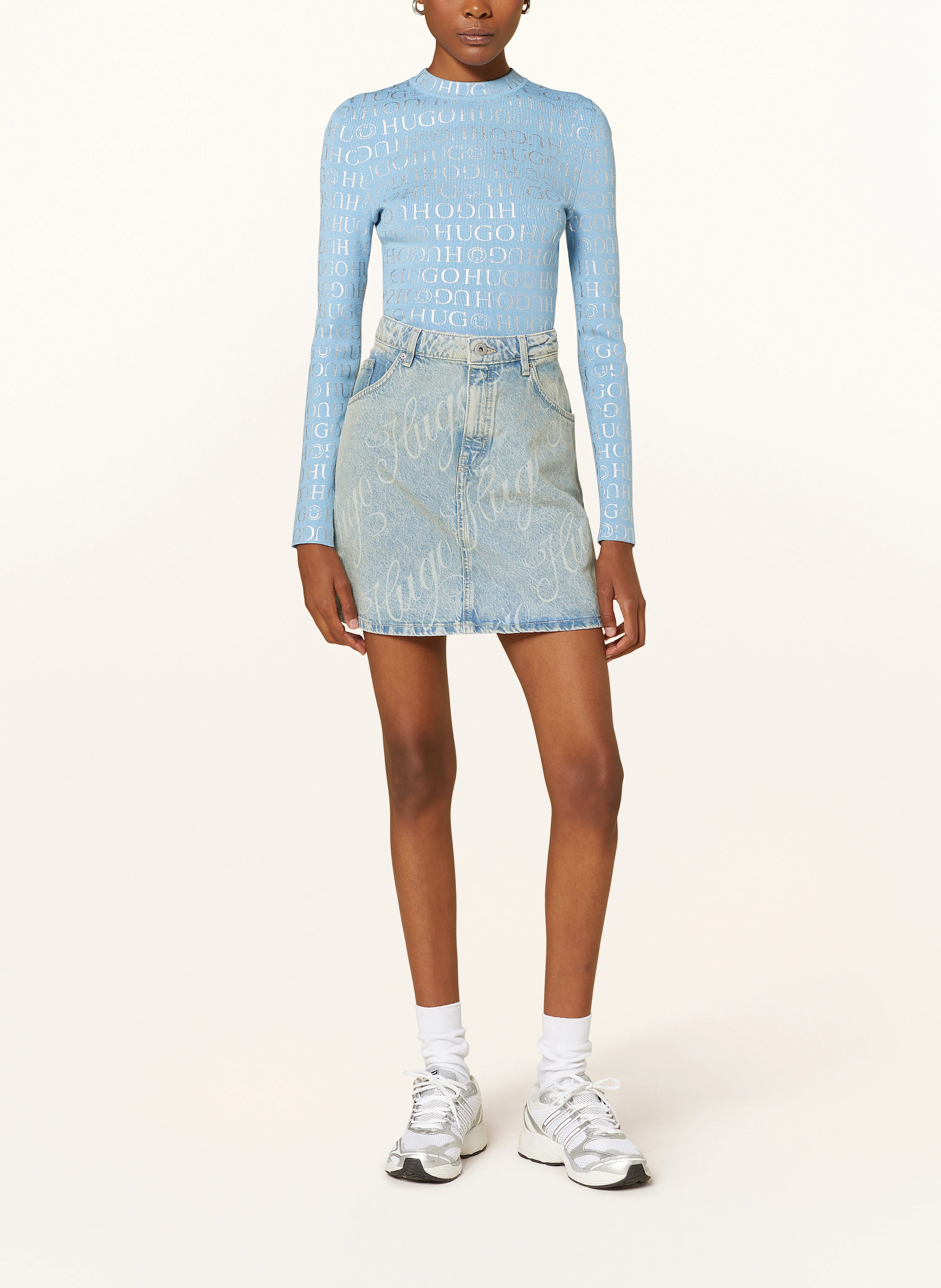 HUGO BLUE Jeansrock GAMI